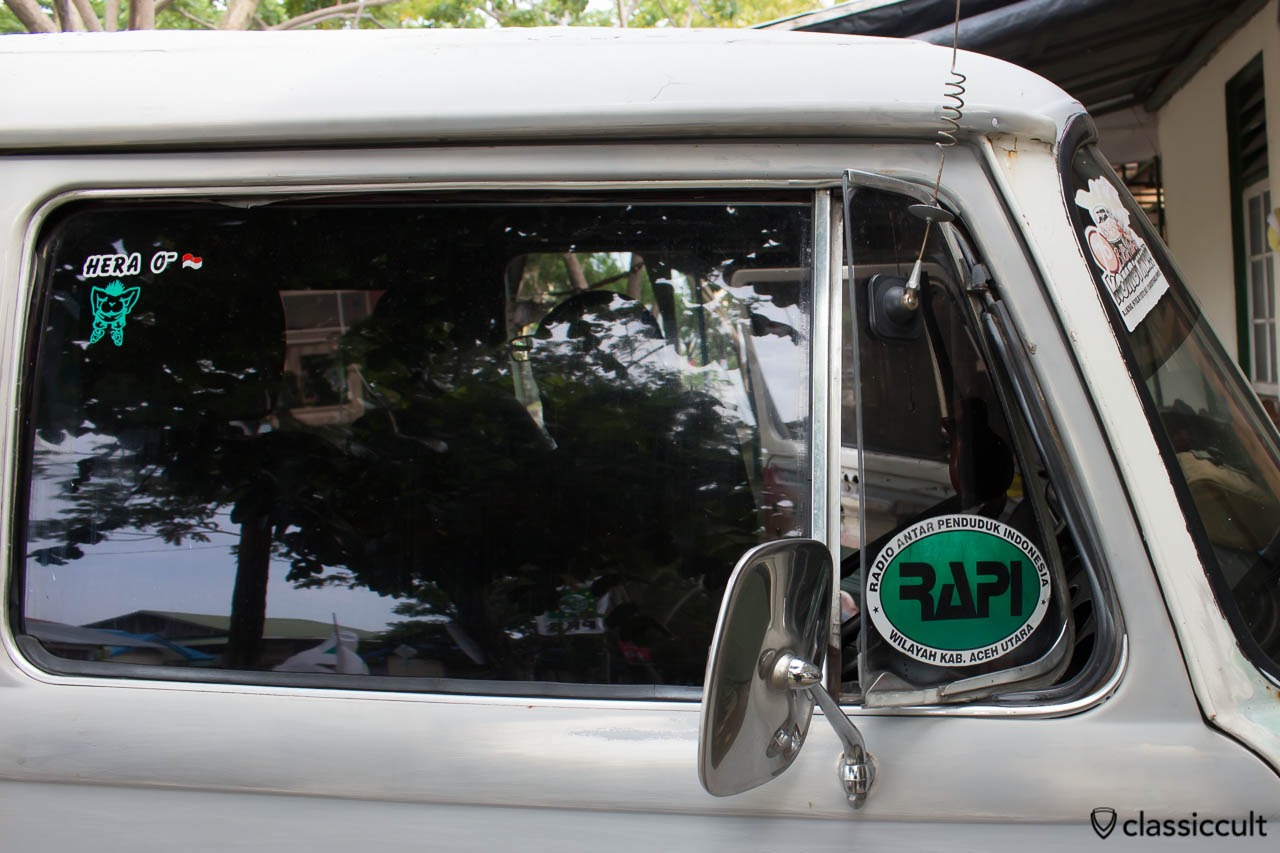 Brazilian VW Bay Bus RAPI Radio Banda Aceh Indonesia
