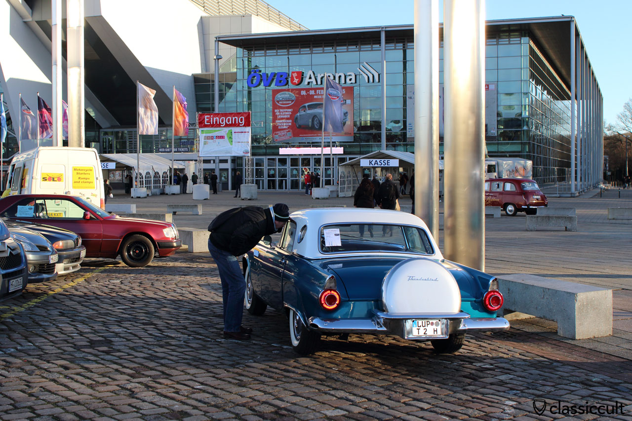 ÖVB-Arena entrance to Bremen Classic Motorshow 2015