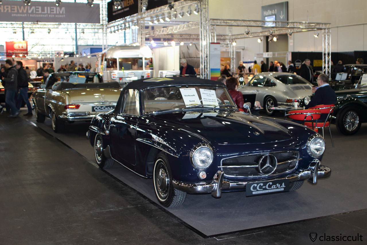 190 SL, blue