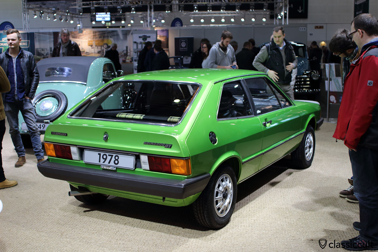 1978 VW Scirocco GT, rear