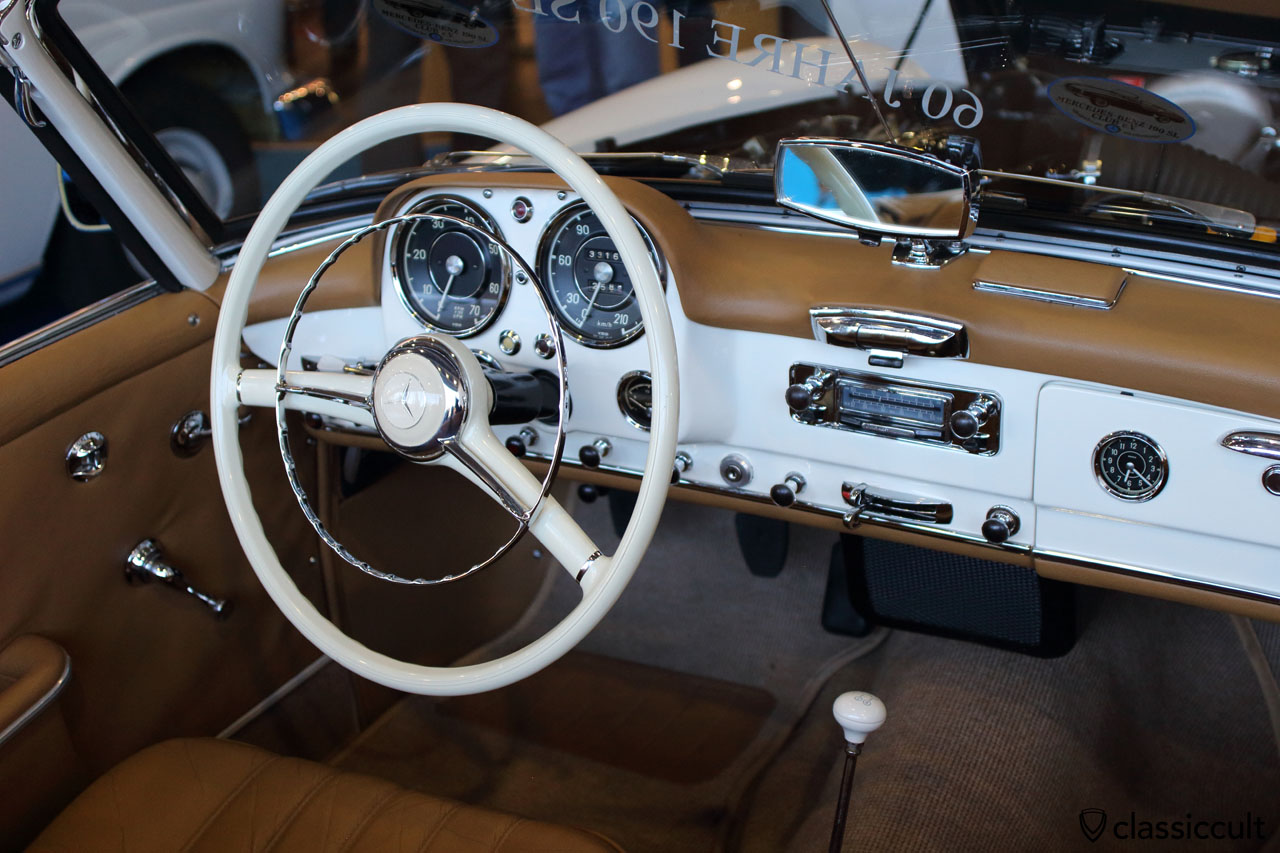190 SL, dash