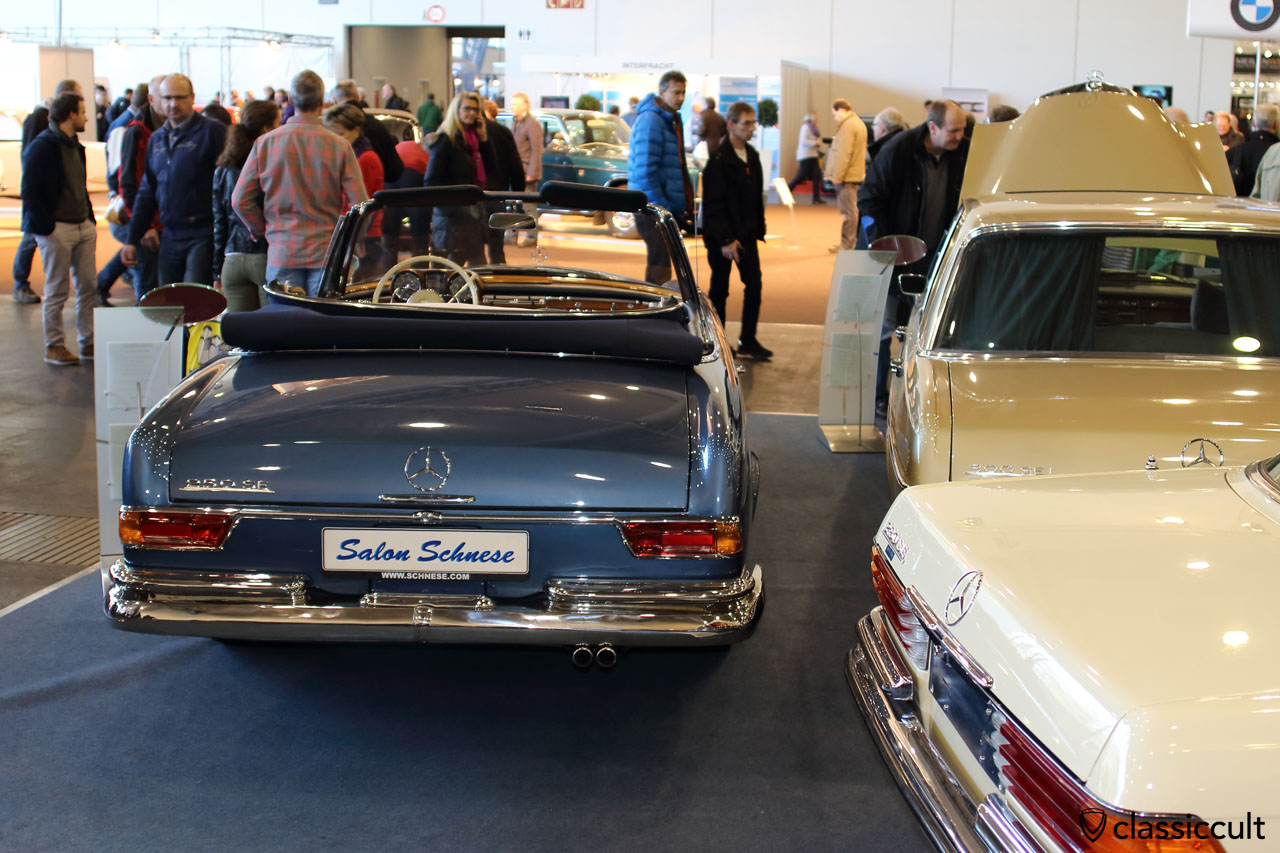 Mercedes-Benz 250 SE Cabriolet, rear