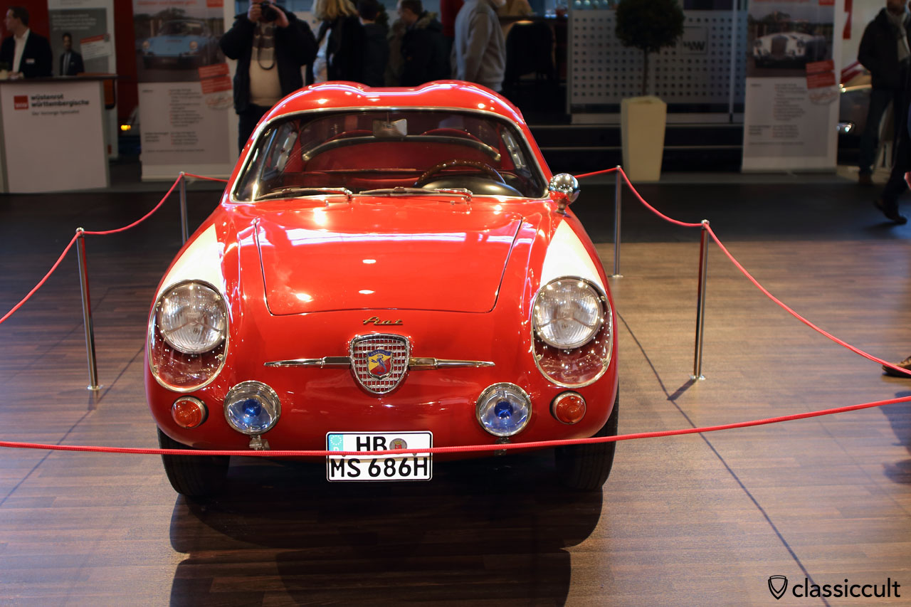 Fiat Abarth 750, front