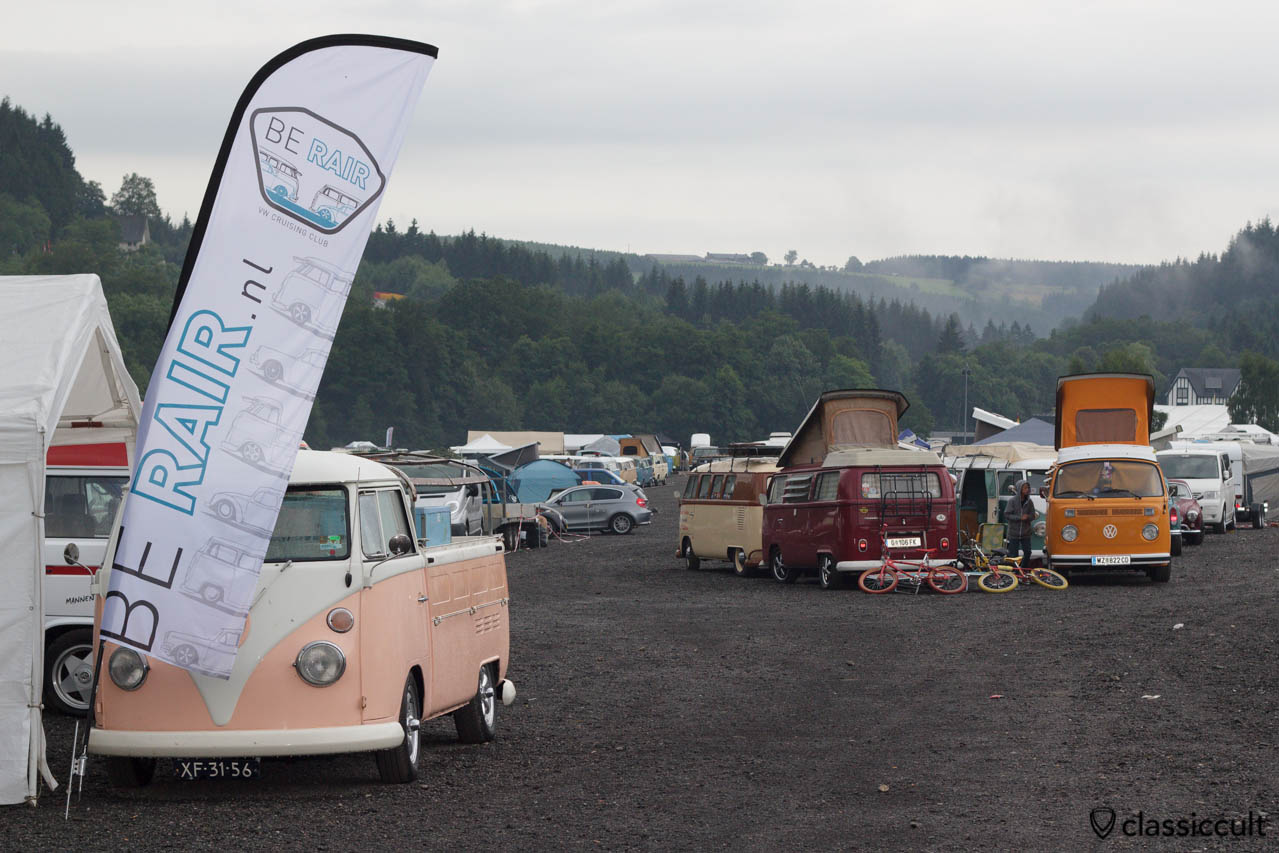 BE RAIR VW cruising club display Le Bug Show 2013