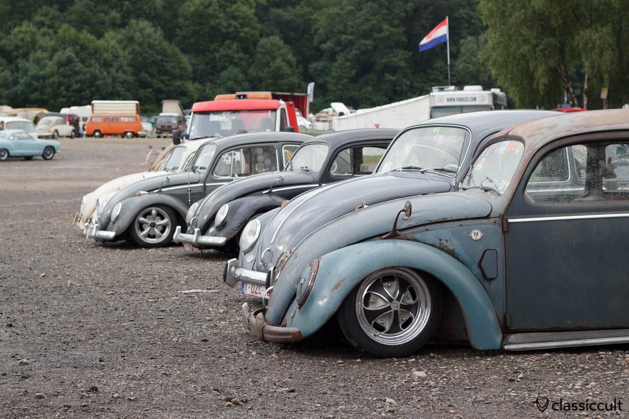 VW Split Bug with Albert swan neck