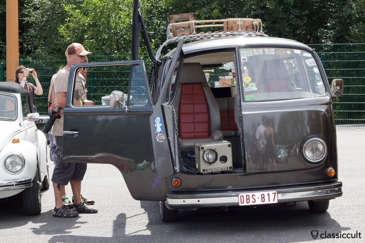 VW T2 Gatso Police speed control Gatsometer Bus