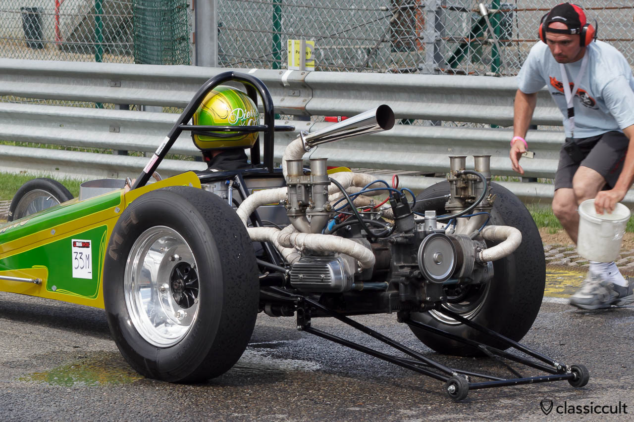VW Otto Bros Dragster Mosquito engine