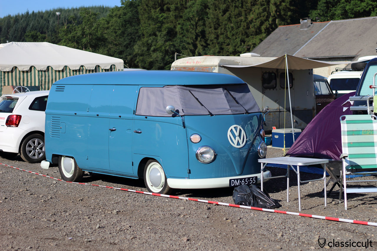 T1 Panel Van from volksfahrer.nl, Netherlands, sleeping strong, 8:34 a.m.