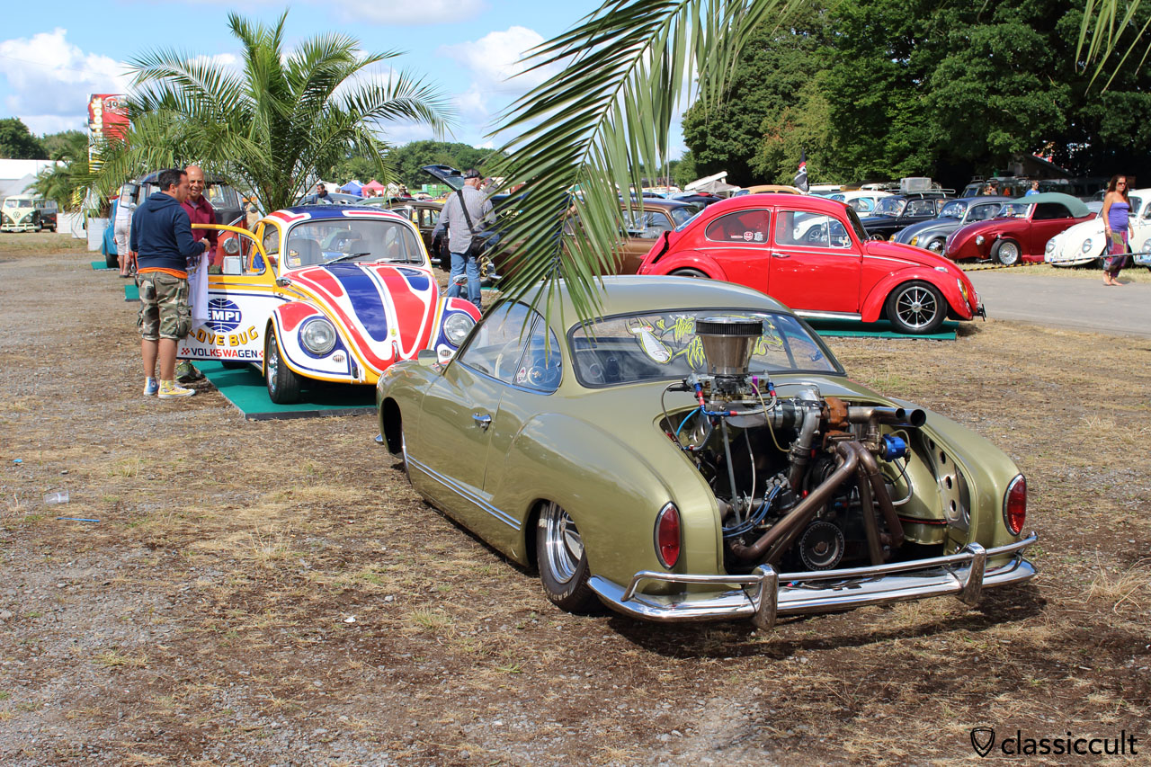 low VW Karmann-Ghia (Typ 14) with power engine 