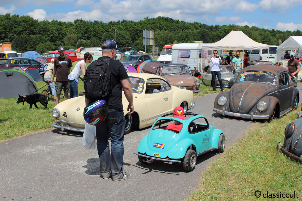 Johnny’s Speed & Chrome Mini VW Beetle for Kids