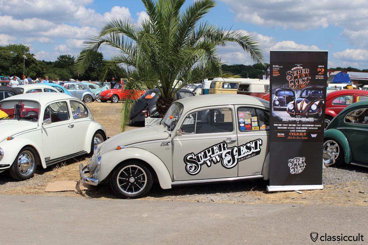 Super VW Fest #2 2015 advertisement VW Beetle
