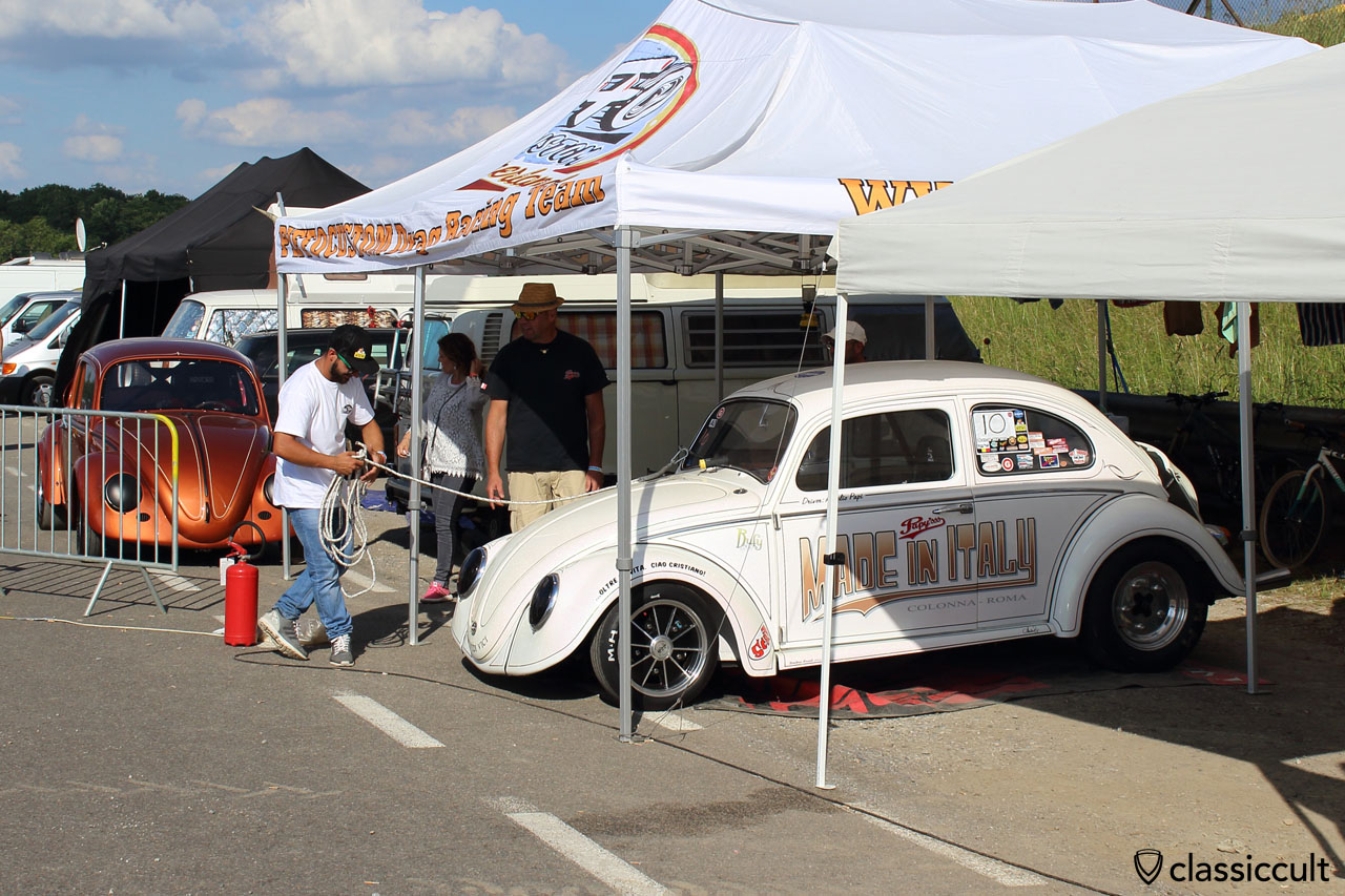 VW Drag Race Maggiolino, Made in Italy Colonna Roma