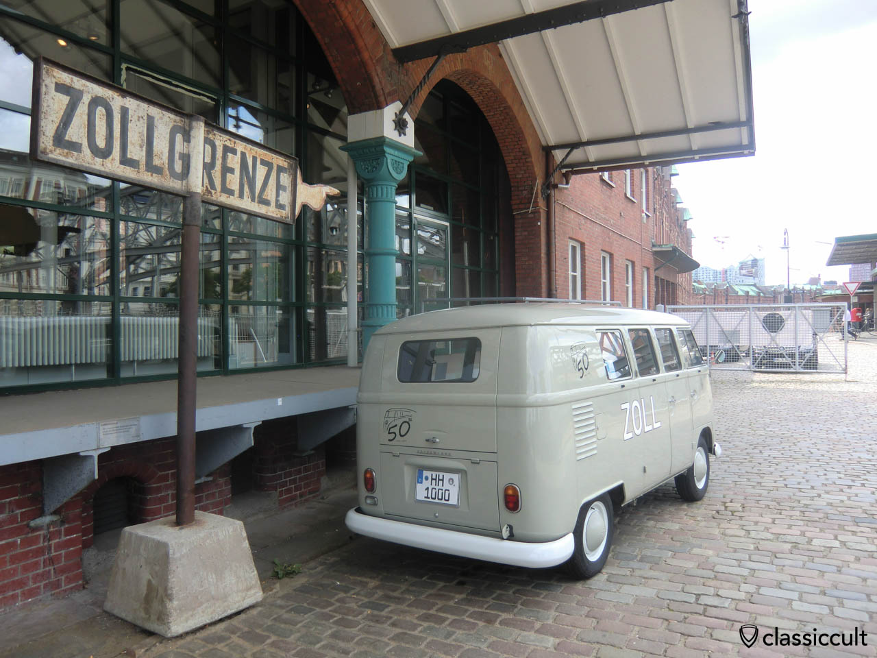 German Customs Museum VW T1 Split Bus Hamburg Germany