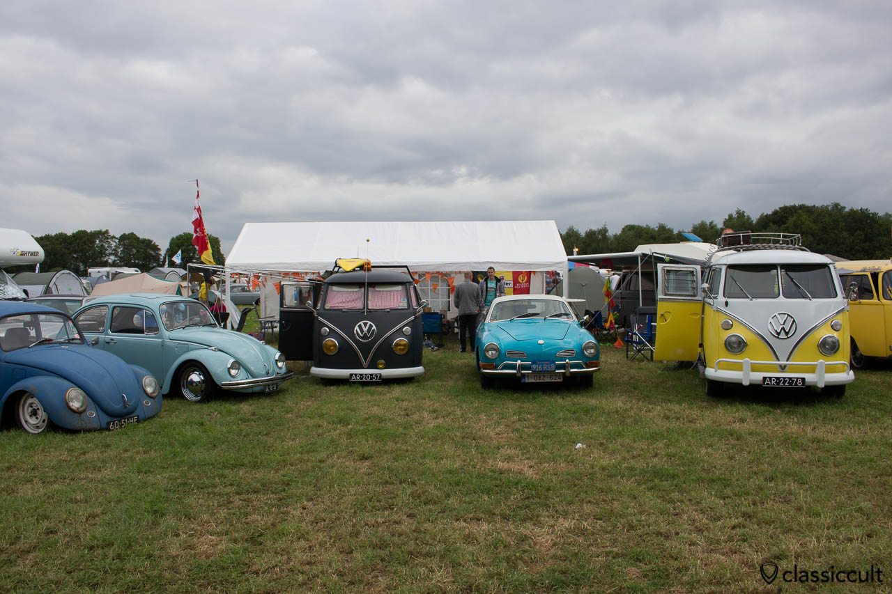 VW Beetle, Split Bus, Karmann Ghia