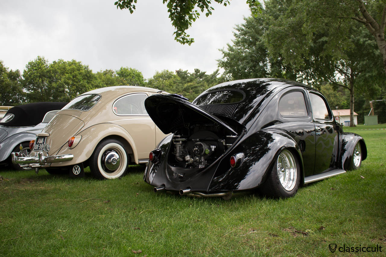 black VW Oval rear