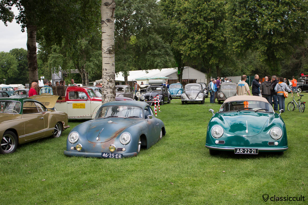 lowered Porsche 356