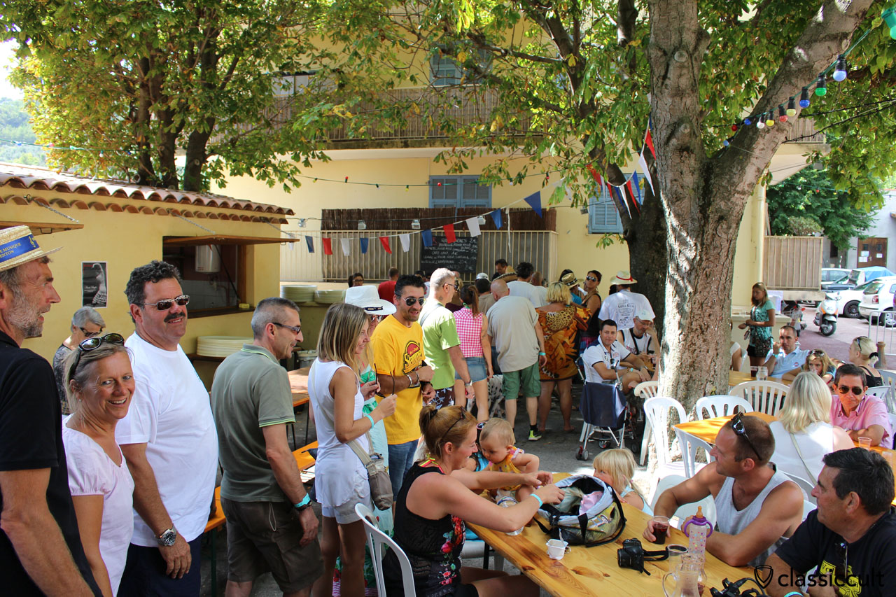 Cox d'Azur Club C.A.C and cold drink stop in Gorbio