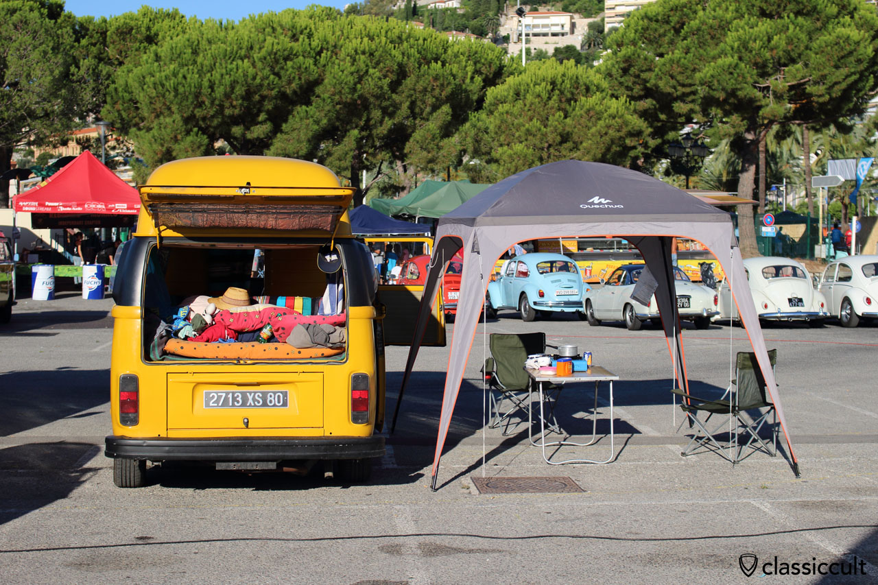Camper Van at Menton VW Meeting