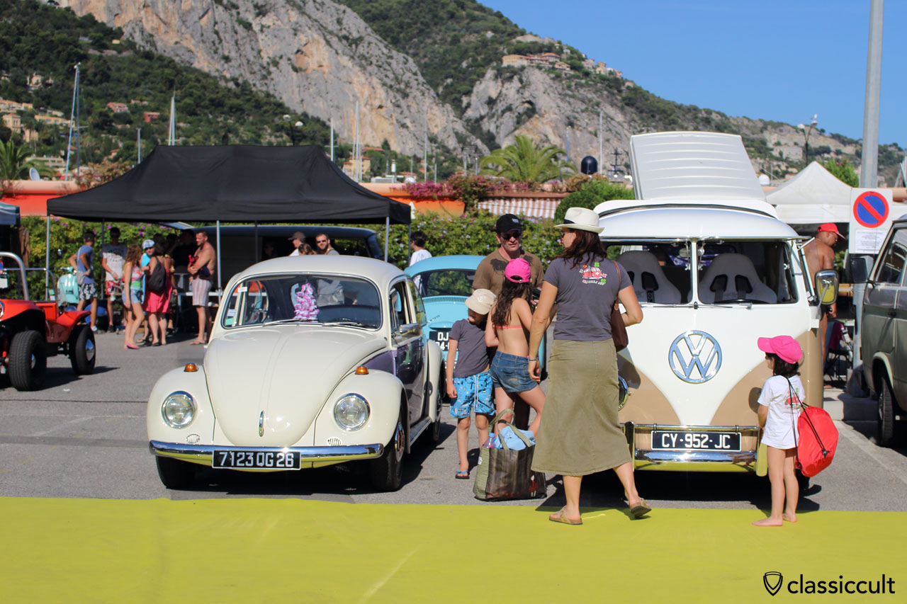 Getting ready to ride home from Menton VW Cox Show, 2014-08-17, time 17:11