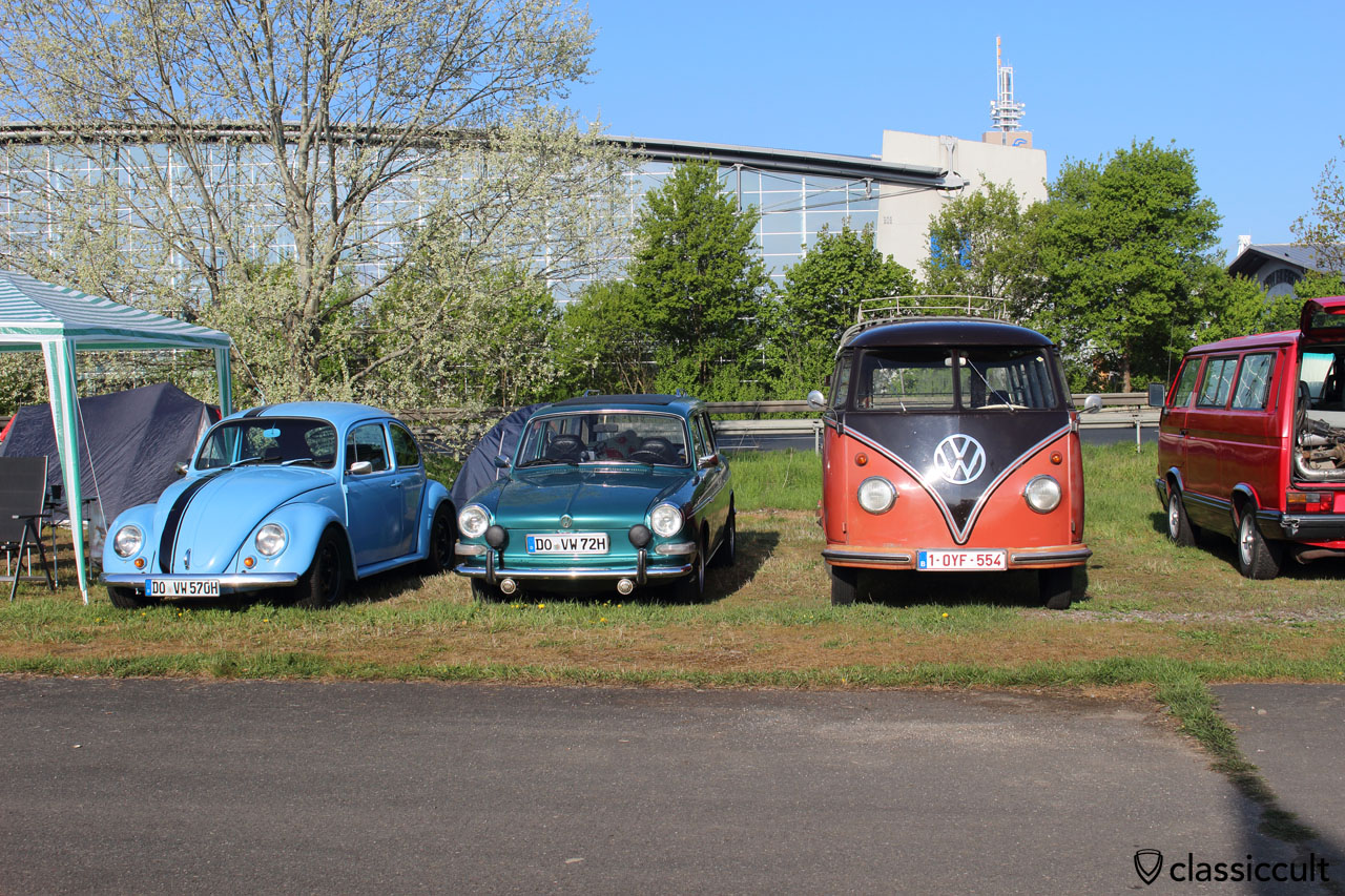 1970 Käfer, 1972 Typ 3, 1954 T1