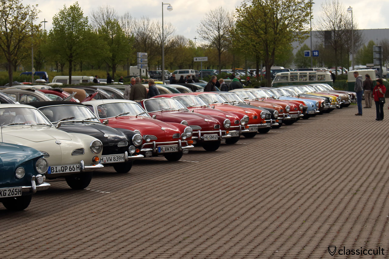 Karmann Ghia Line, Maikäfertreffen 2015