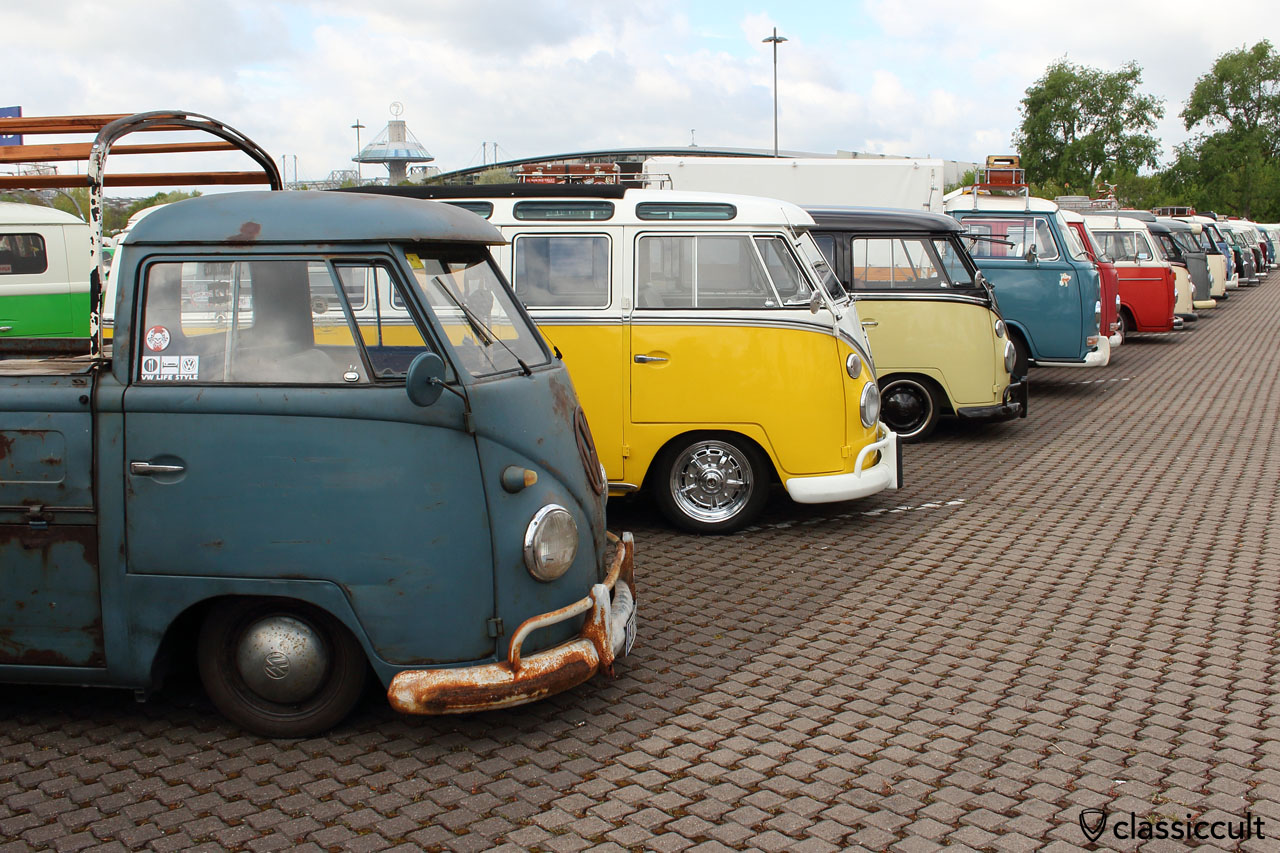 VW T1 Bus Line, Maikäfertreffen 2015