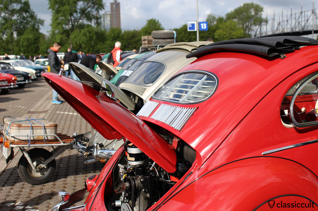 VW Ovali Käfer Heck