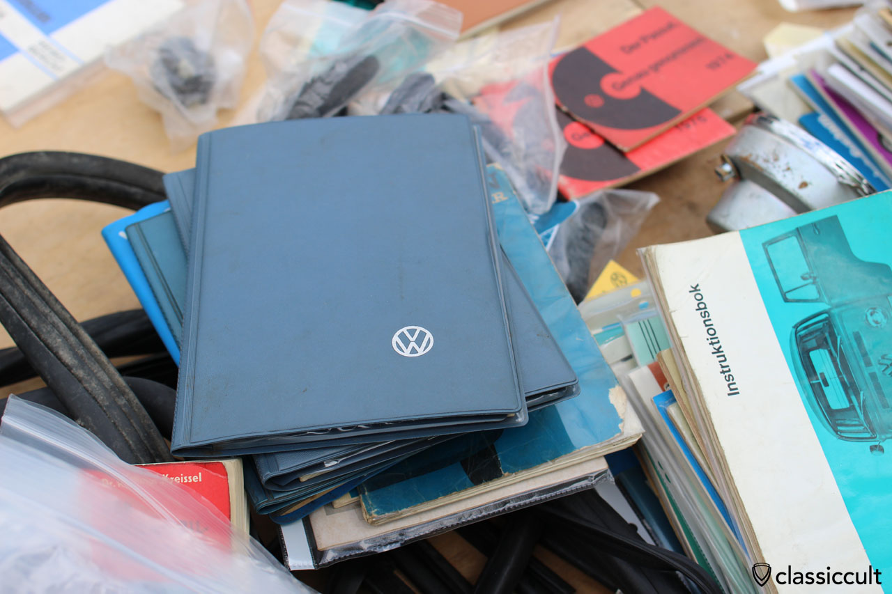 Original VW Käfer Ovali Servicemappe mit Betriebsanleitung. 