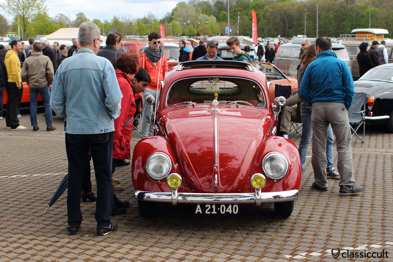 VW Ovali mit viel Zubehör, „Ganz Großes Kino“