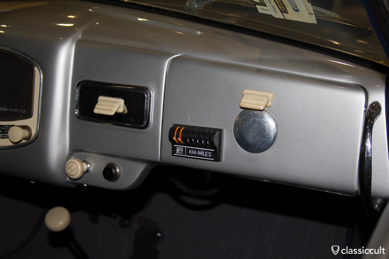 Porsche 356a Armaturenbrett