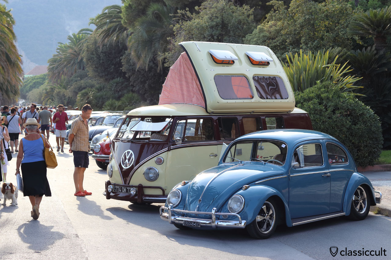 1960 VW Beetle with Porsche Fuchs Wheels