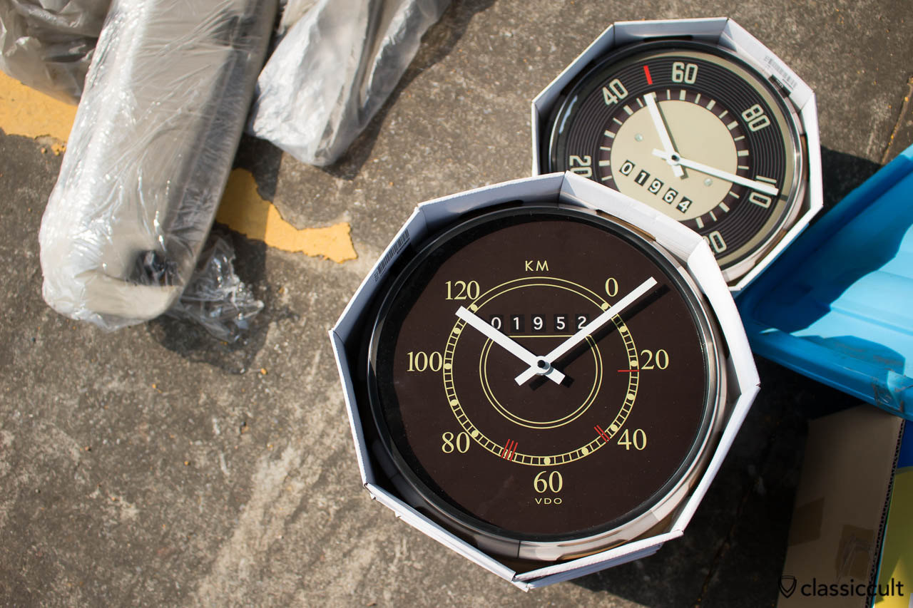 VW Split Speedometer wall clock. Made in Thailand :-)