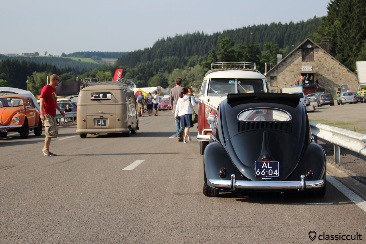 VW Oval Ragtop Bug Spa 2014