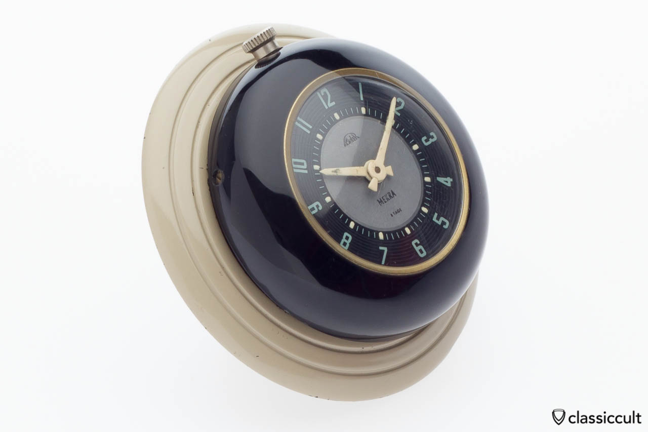 Mekra Koehler VW Split Beetle Batwing Steering Wheel clock