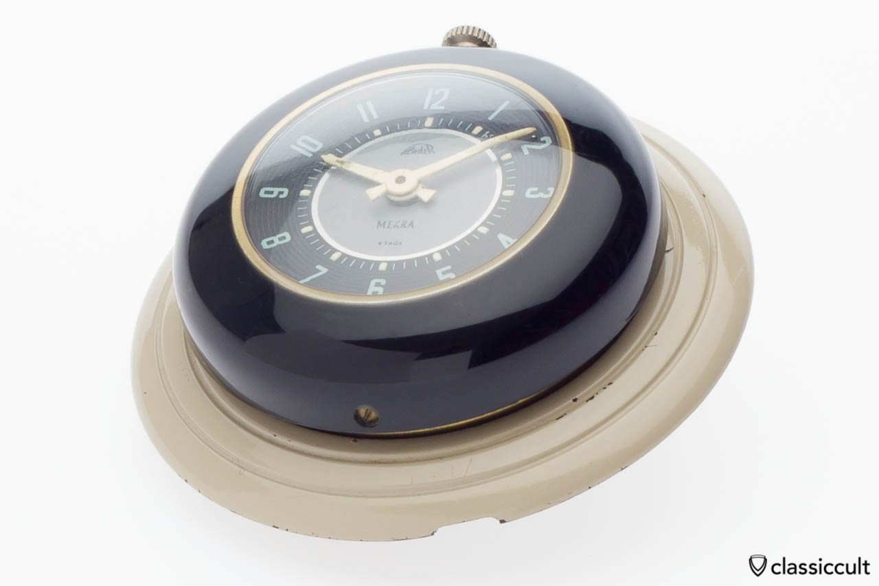 Mekra Koehler 8 days wind up clock for VW Batwing Steering Wheel