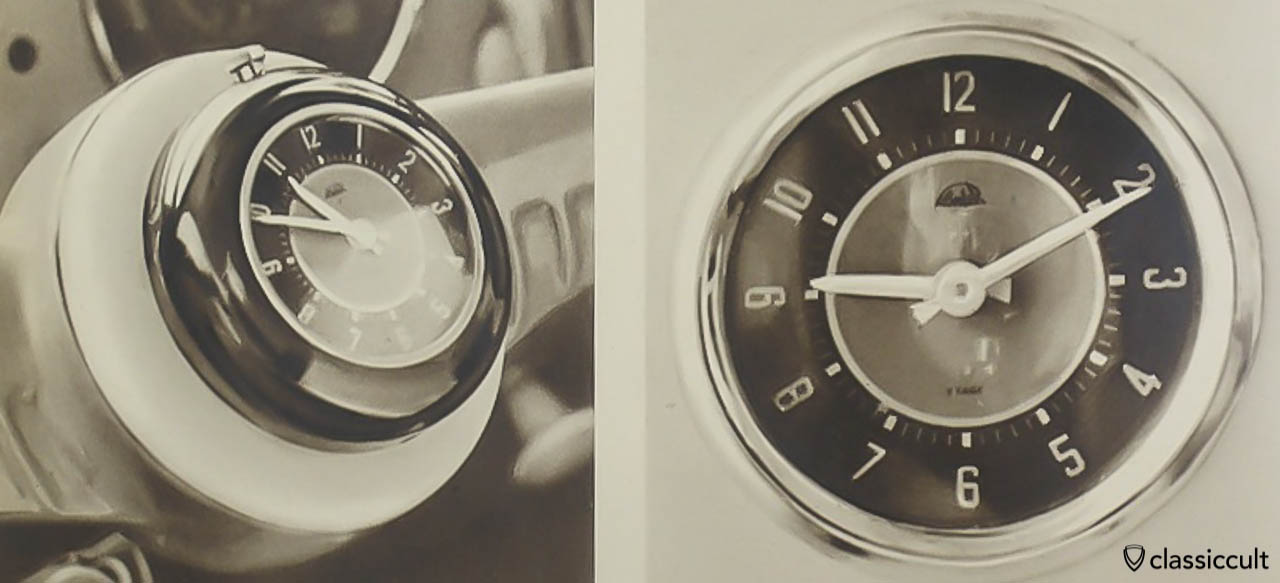 VW split bug steering wheel clock Catalog