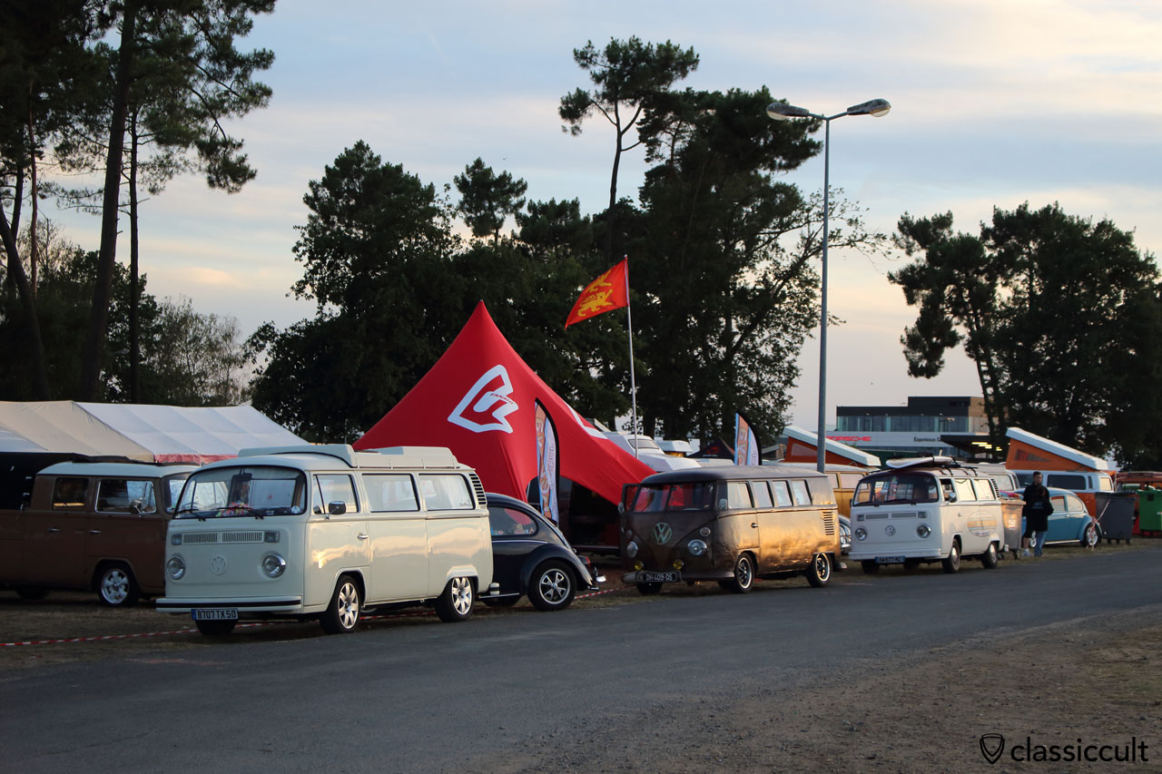 T2 and T1 in last daylight, Super VW Fest 2015