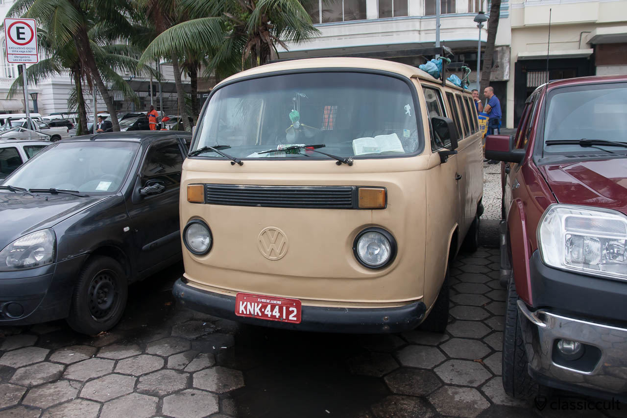 Volkswagen Brazil Microbus, Copacabana, Rio, Brazil, May 23, 2013