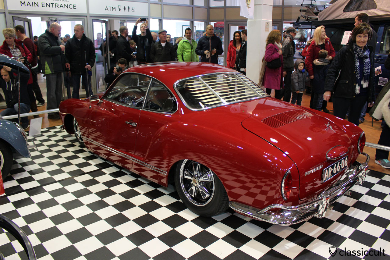 ruby red VW Karmann Ghia 1500 with Sunroof, Joep Van Cranenbroek