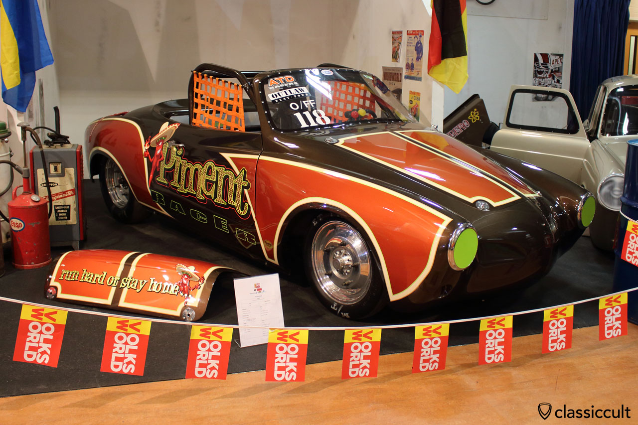 VW Karmann Ghia Convertible Fiber 1961 Racer