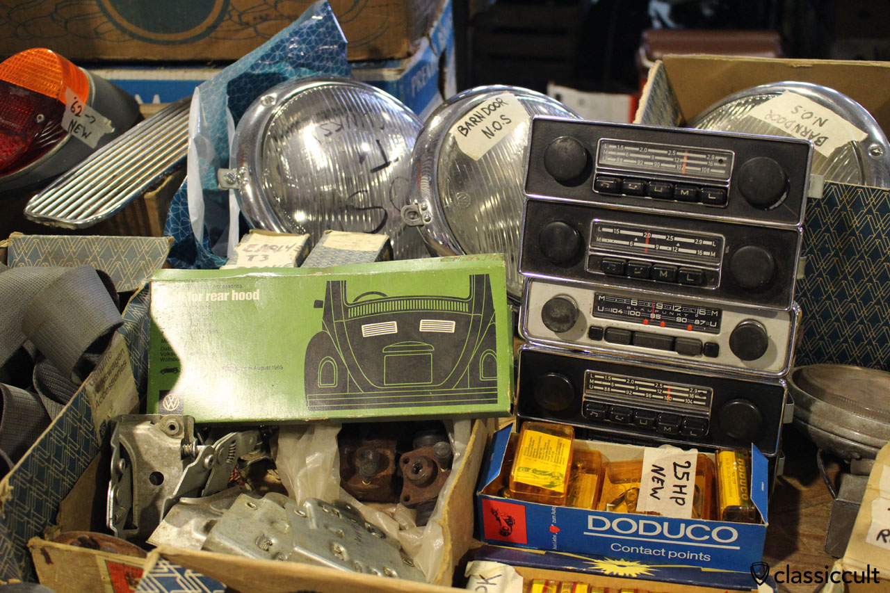 Radios from Blaupunkt, Barndoor Headlights NOS