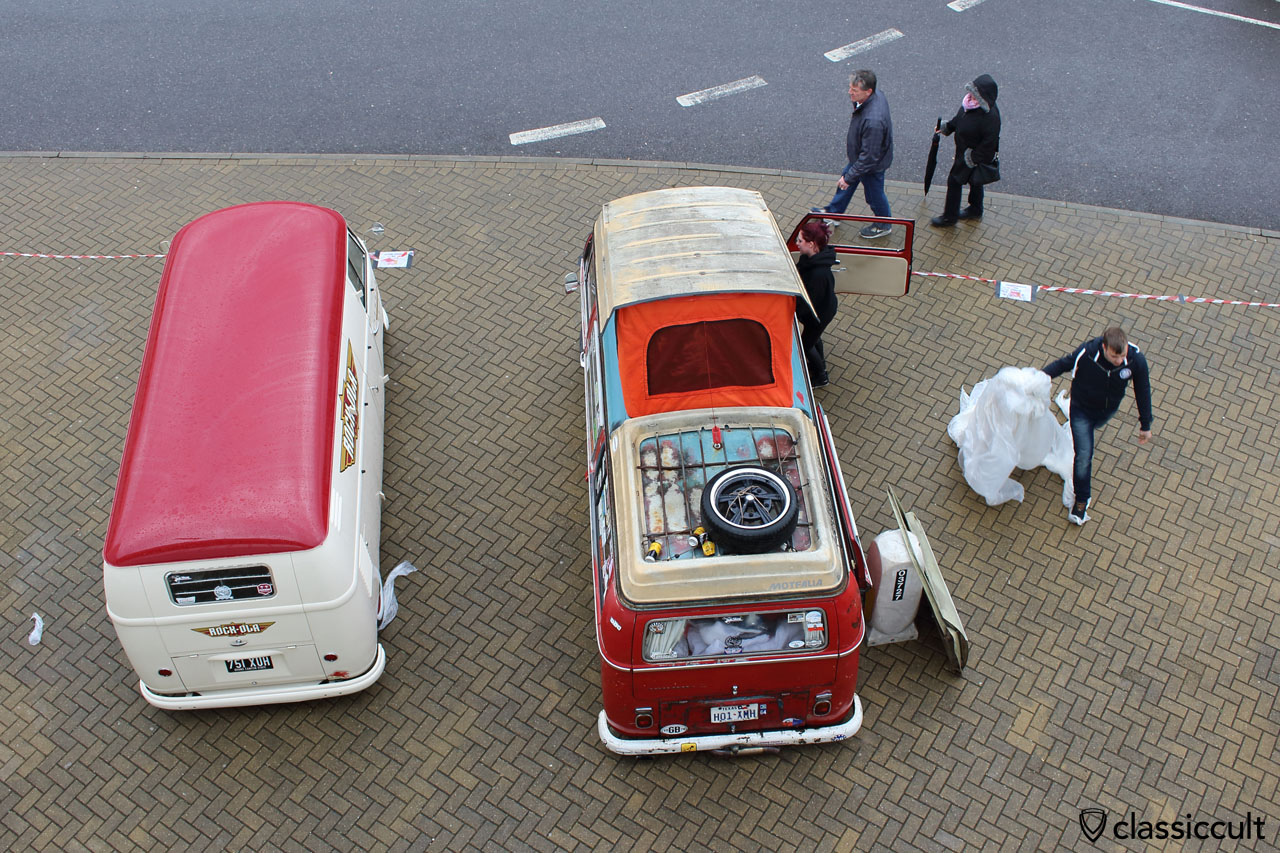 Westy Camper Van, top view