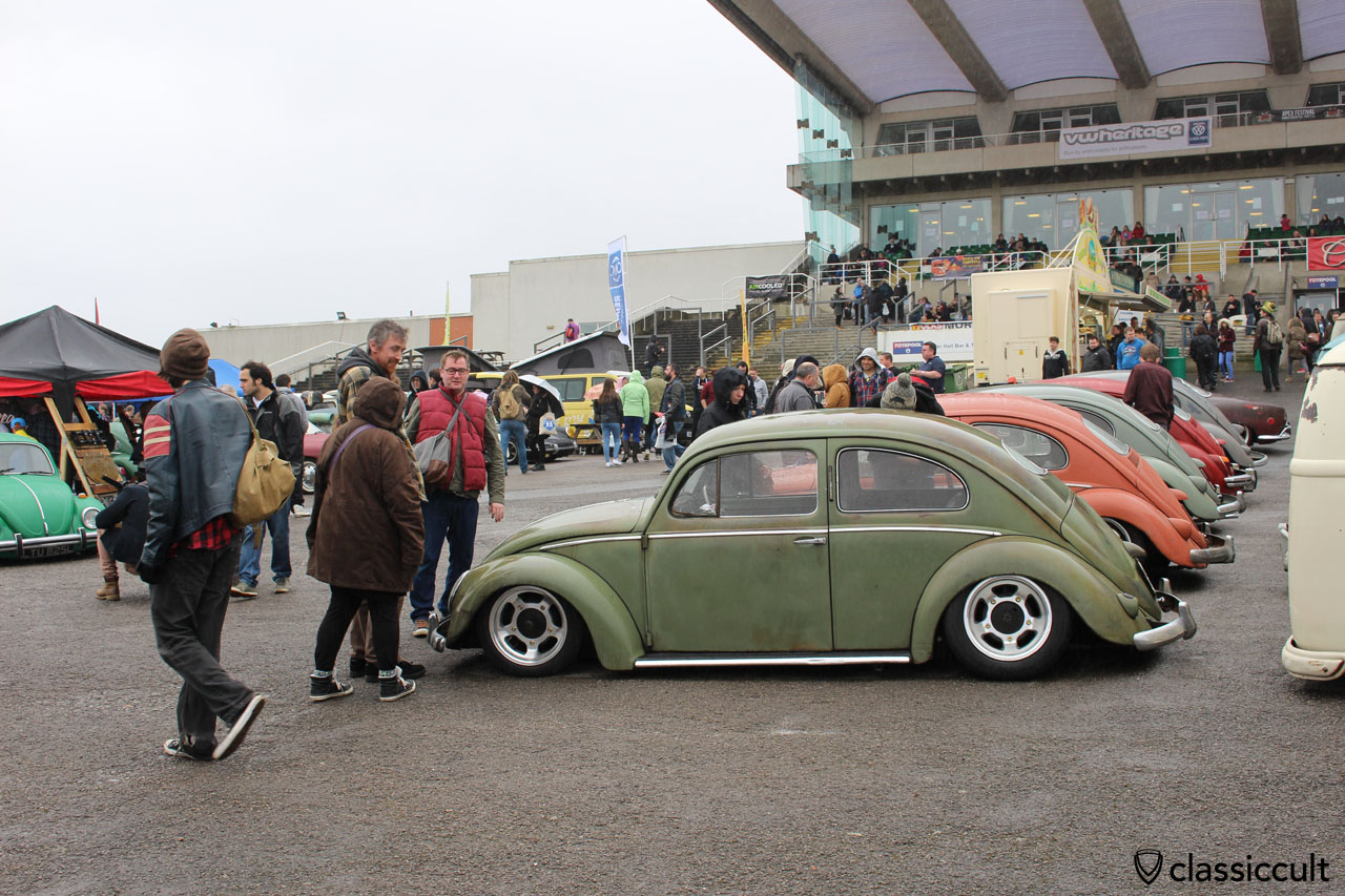 VW Oval Beetle, very low 