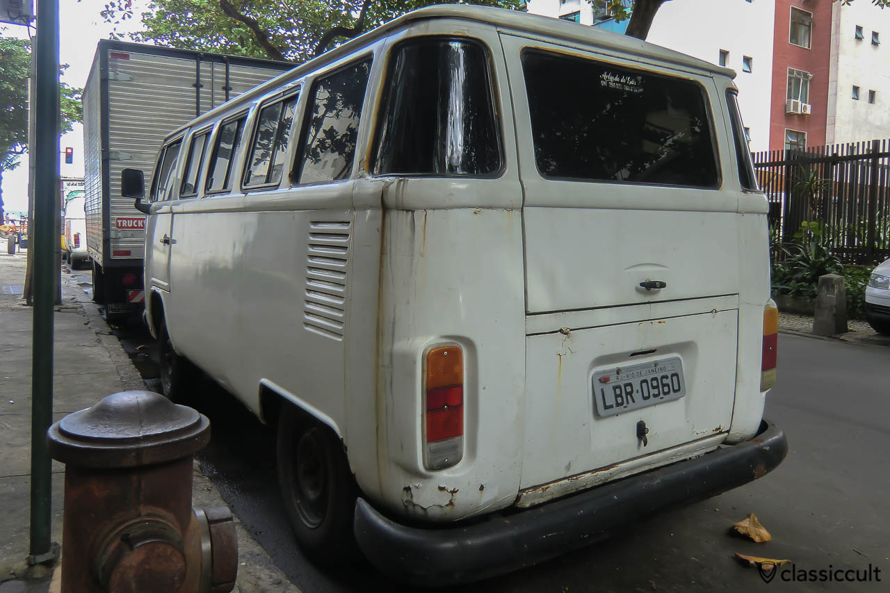 VW 14-Window Brazilian VW Bay Window Bus, Ipanema, Rio de Janeiro, Brazil, May 22, 2013