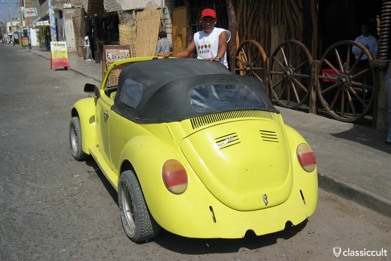 Classic Volkswagen Bugs in Peru