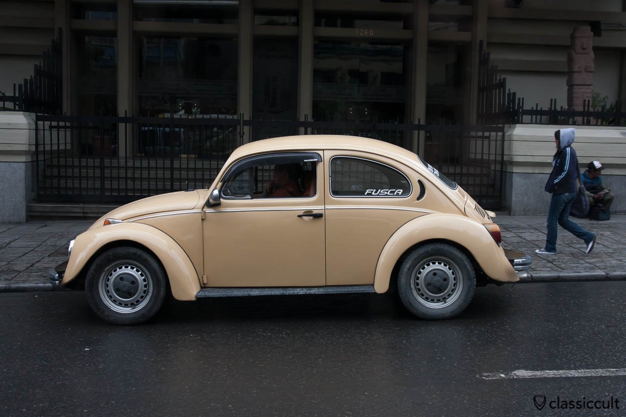 VW Fusca 1600 La Paz, Bolivia, May 18, 2013