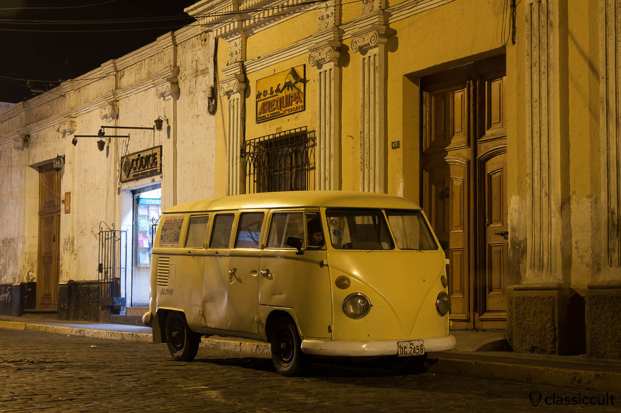 VW T1 Ambulance Split Bus frontside Arequipa, Peru, May 10, 2013