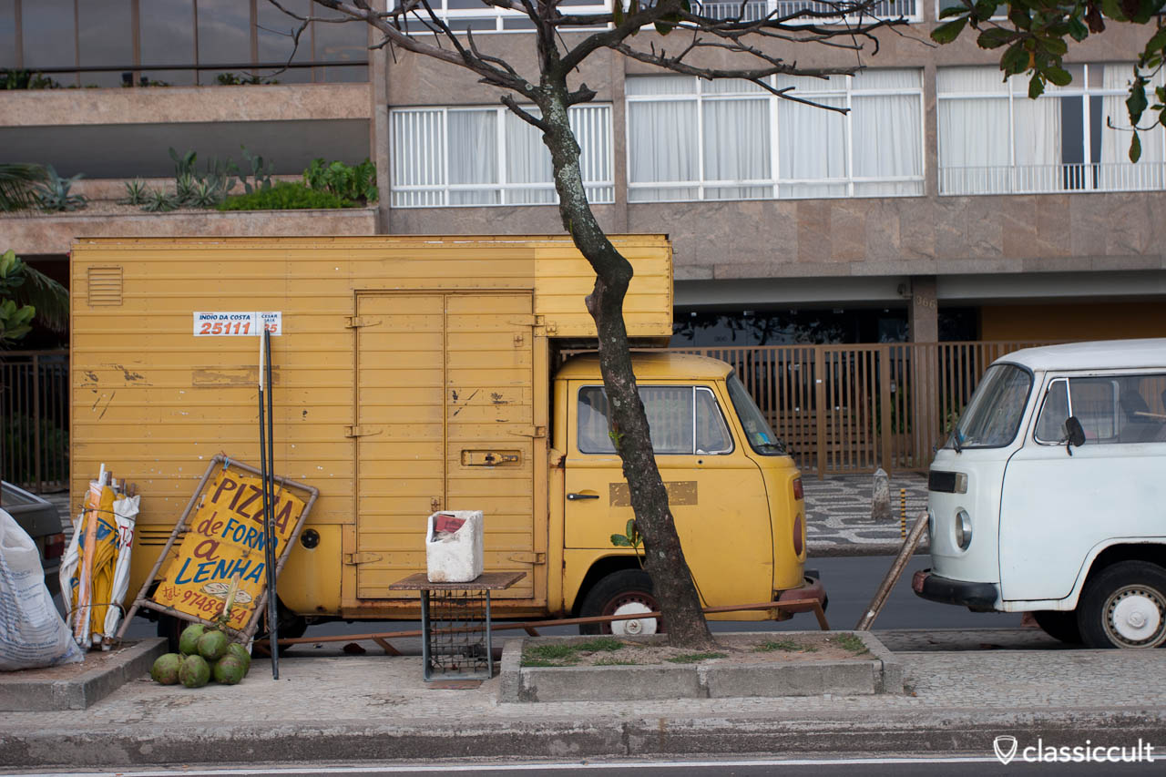 VW T2 Beach Bus Copacabana Rio de Janeiro Brazil