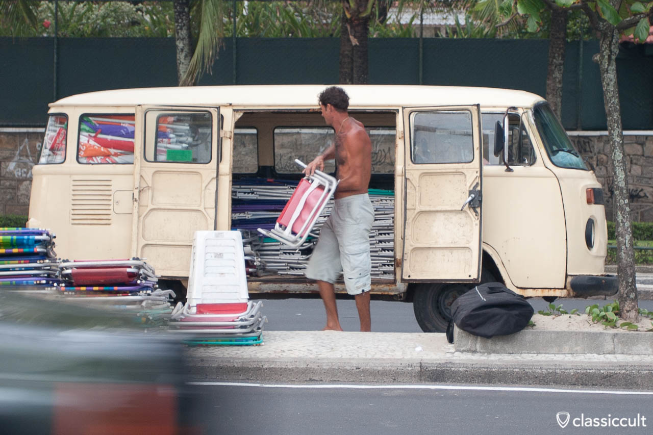VW T2 Bus Copacabana Rio de Janeiro Brazil