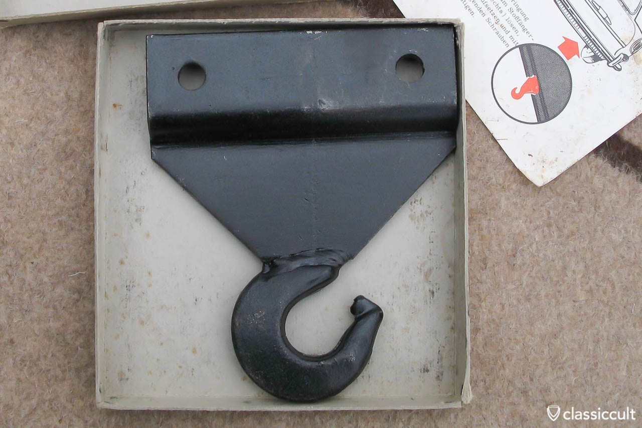 VW Type 3 tow hook made by Perohaus for 1500 1600 automatic.